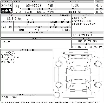 Toyota Corolla Axio