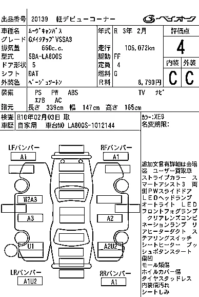 Daihatsu MOVE CANBUS