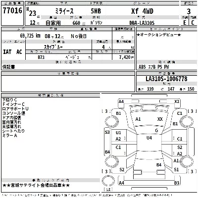Daihatsu MIRA E S