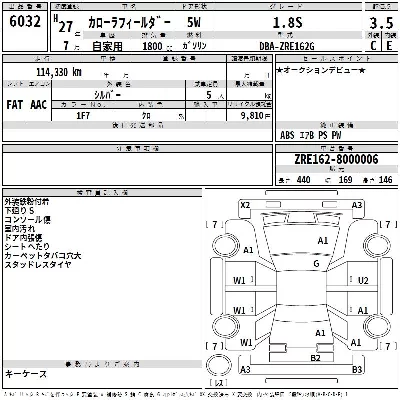 Toyota Corolla Fielder