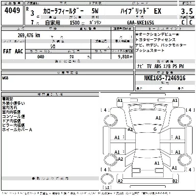 Toyota Corolla Fielder