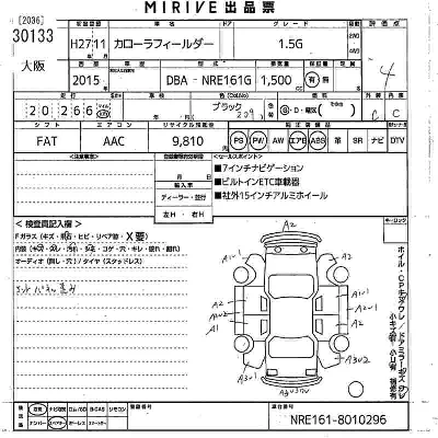 Toyota Corolla Fielder