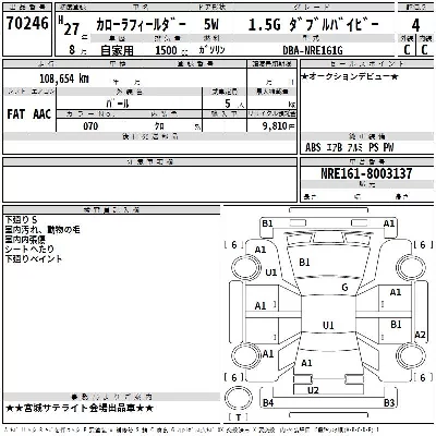 Toyota Corolla Fielder