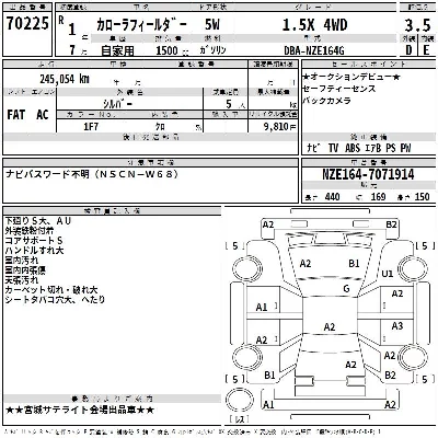 Toyota Corolla Fielder