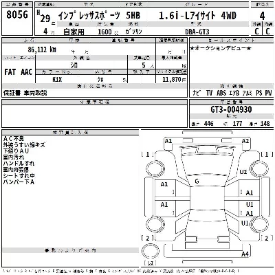 Subaru IMPREZA
