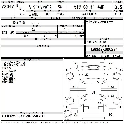 Daihatsu MOVE CANBUS