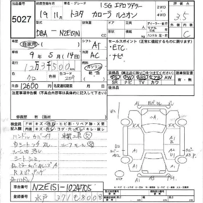 Toyota Corolla Rumion