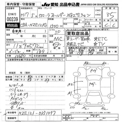 Toyota Corolla Fielder