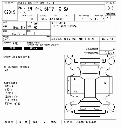 Daihatsu MIRA E S