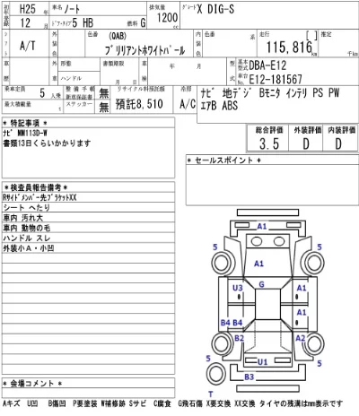 Nissan NOTE