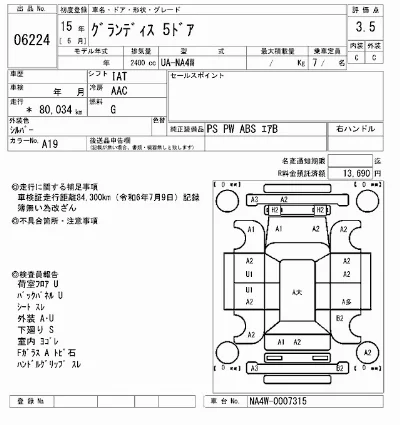 Mitsubishi GRANDIS