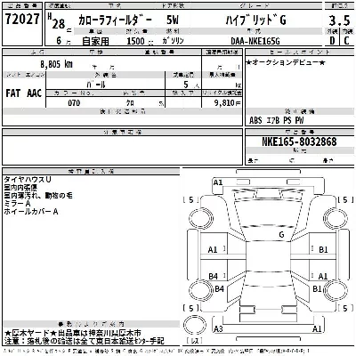 Toyota Corolla Fielder