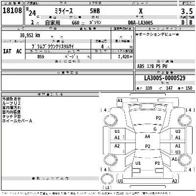 Daihatsu MIRA E S