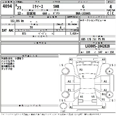 Daihatsu MIRA E S