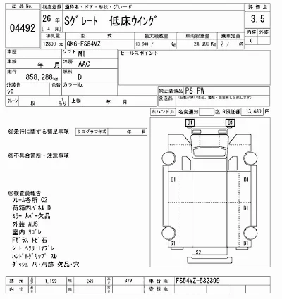 Mitsubishi FUSO SUPER GREAT