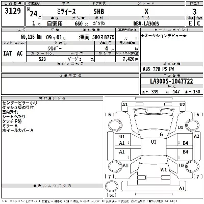 Daihatsu MIRA E S