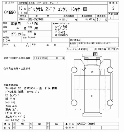 NISSAN DIESEL (UD) BIG THUMB