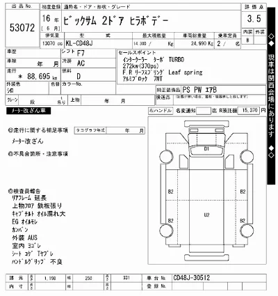 NISSAN DIESEL (UD) BIG THUMB