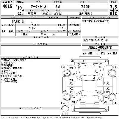 Toyota Mark X Zio
