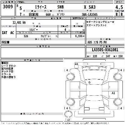 Daihatsu MIRA E S