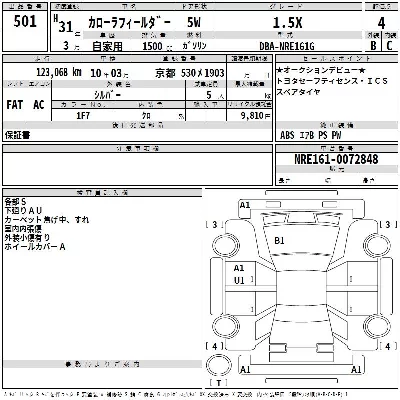 Toyota Corolla Fielder