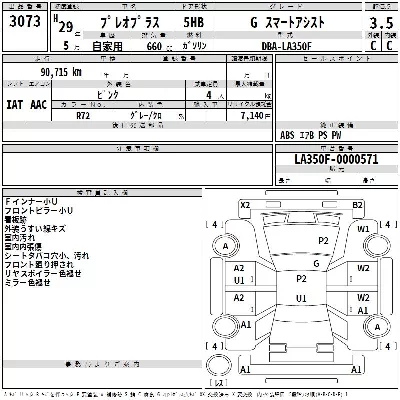 Subaru PLEO PLUS