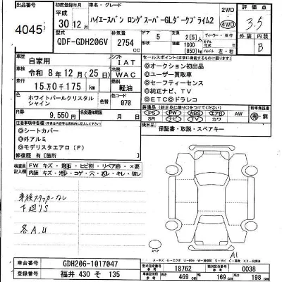 Toyota HiAce Van