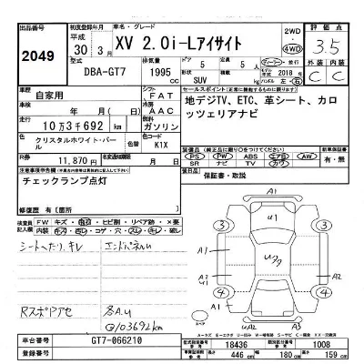 Subaru SUBARU XV