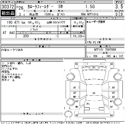 Toyota Corolla Fielder