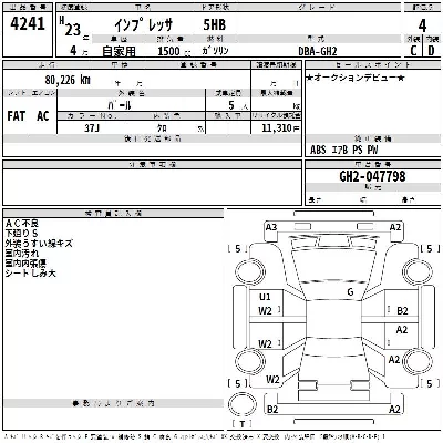 Subaru IMPREZA