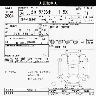 Toyota Corolla Axio