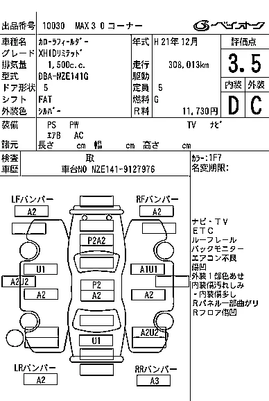 Toyota Corolla Fielder