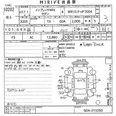 Subaru IMPREZA WRX