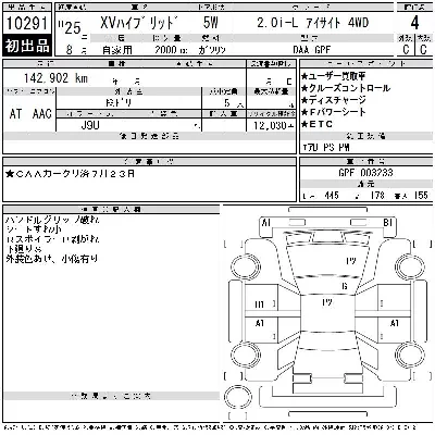 Subaru SUBARU XV