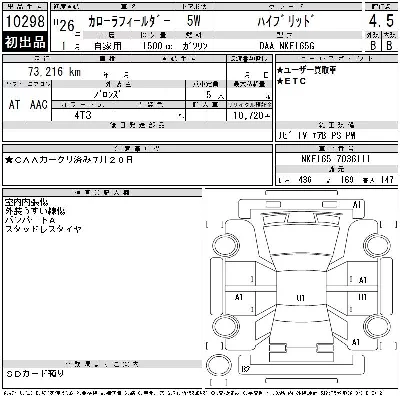 Toyota Corolla Fielder