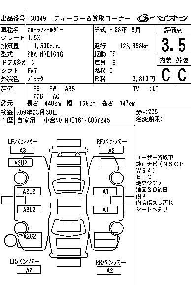 Toyota Corolla Fielder