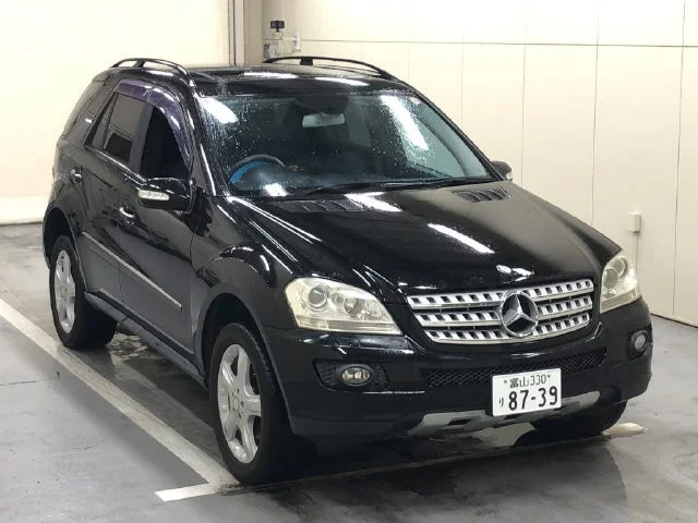 Mercedes-Benz ML  с аукциона в Японии