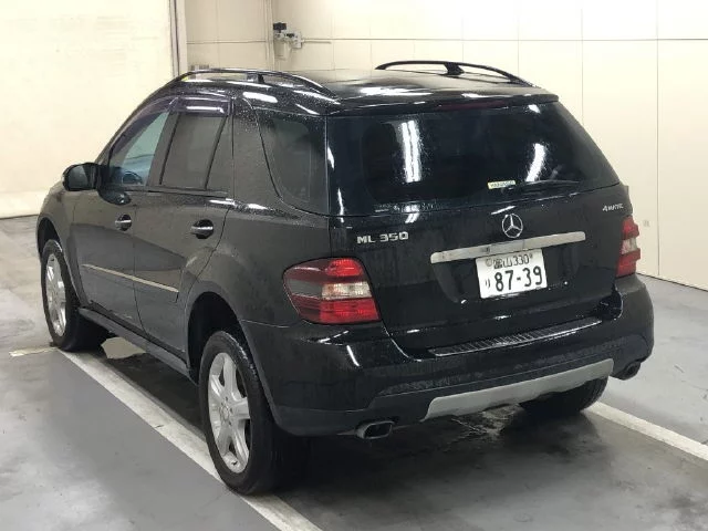 Mercedes-Benz ML  с аукциона в Японии