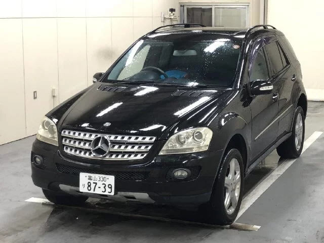 Mercedes-Benz ML  с аукциона в Японии