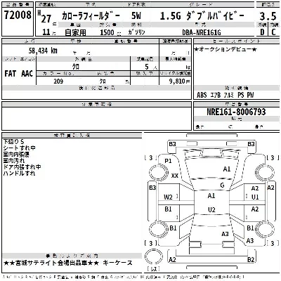 Toyota Corolla Fielder