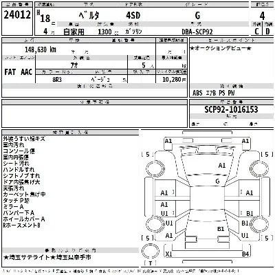 Toyota Belta