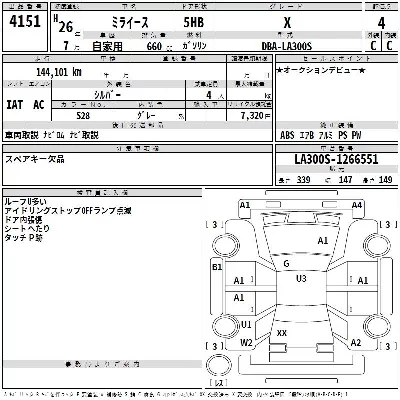 Daihatsu MIRA E S