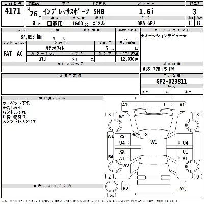 Subaru IMPREZA