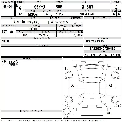 Daihatsu MIRA E S