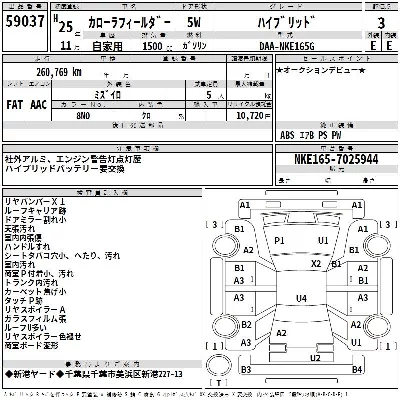 Toyota Corolla Fielder