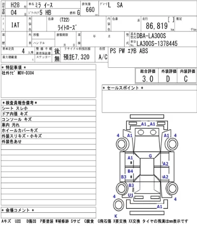 Daihatsu MIRA E S