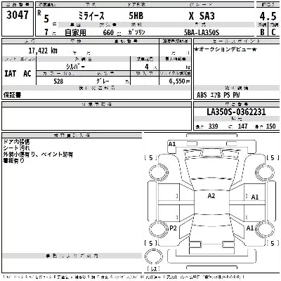 Daihatsu MIRA E S