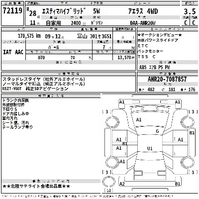 Toyota Estima Hybrid