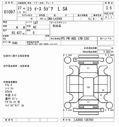 Daihatsu MIRA E S