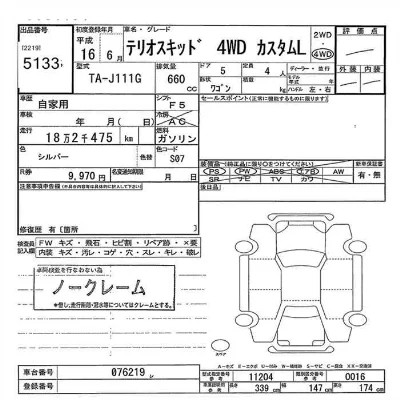 Daihatsu TERIOS KID